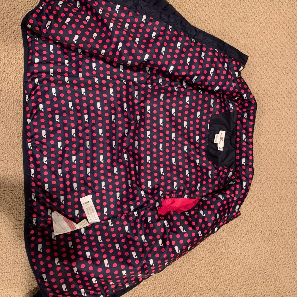 Vineyard vines quilted girls coat